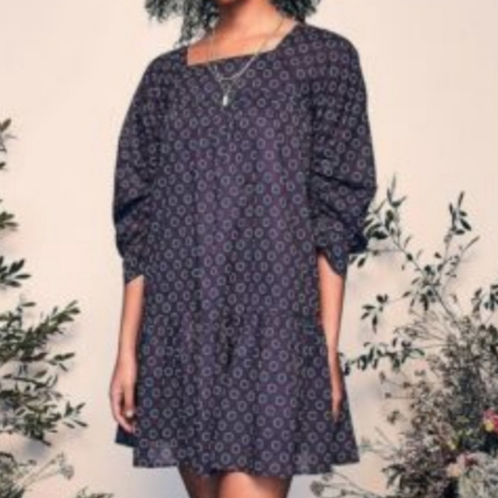 Happy×Nature purple Luna dress 2